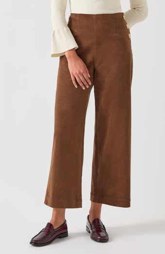 LK Bennett Hans Wide Leg Corduroy Pants