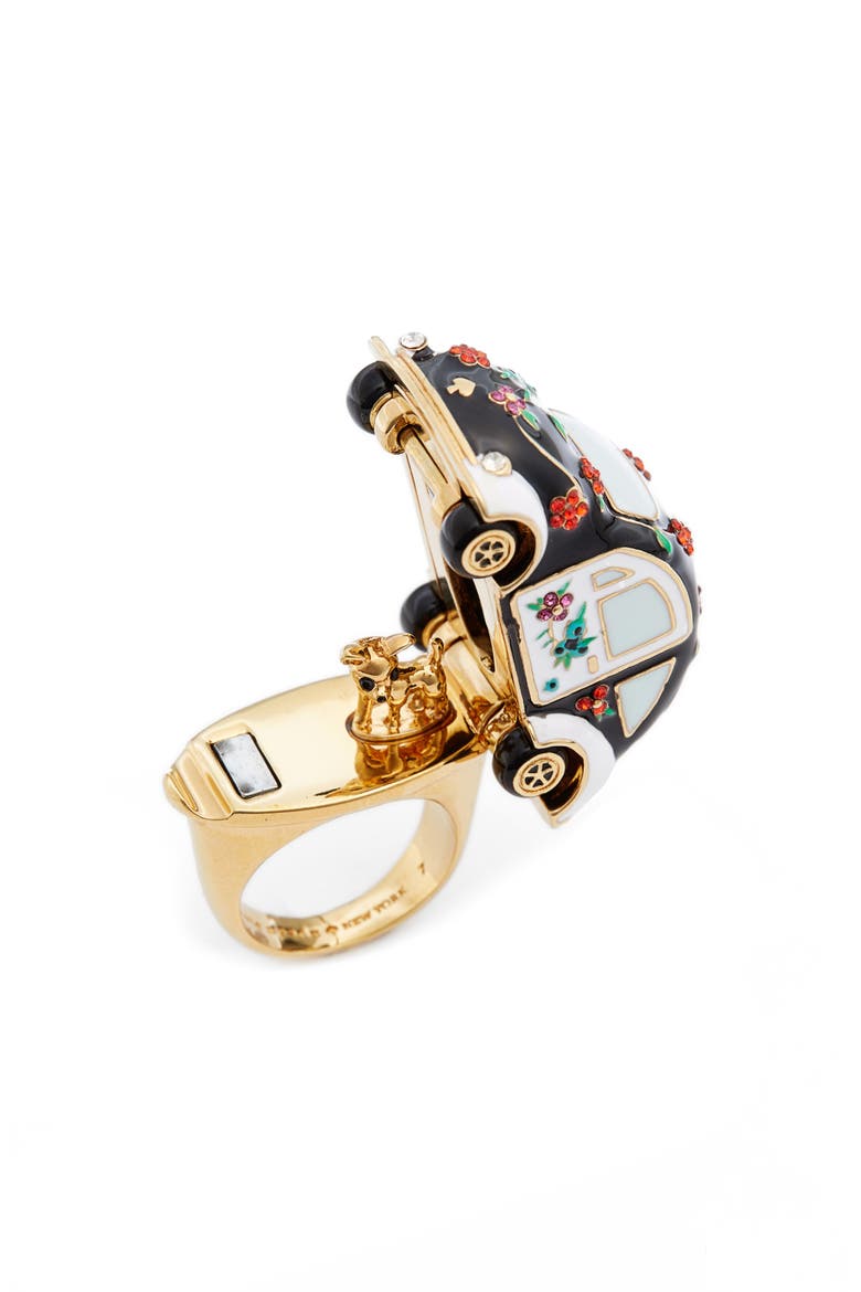 kate spade new york haute stuff car ring, Alternate, color, MULTI