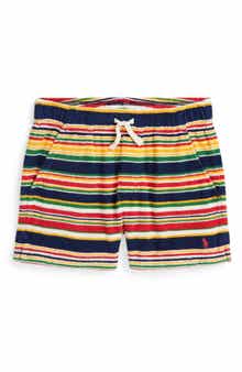 Polo Ralph Lauren Kids' Stripe Cotton Terry Shorts