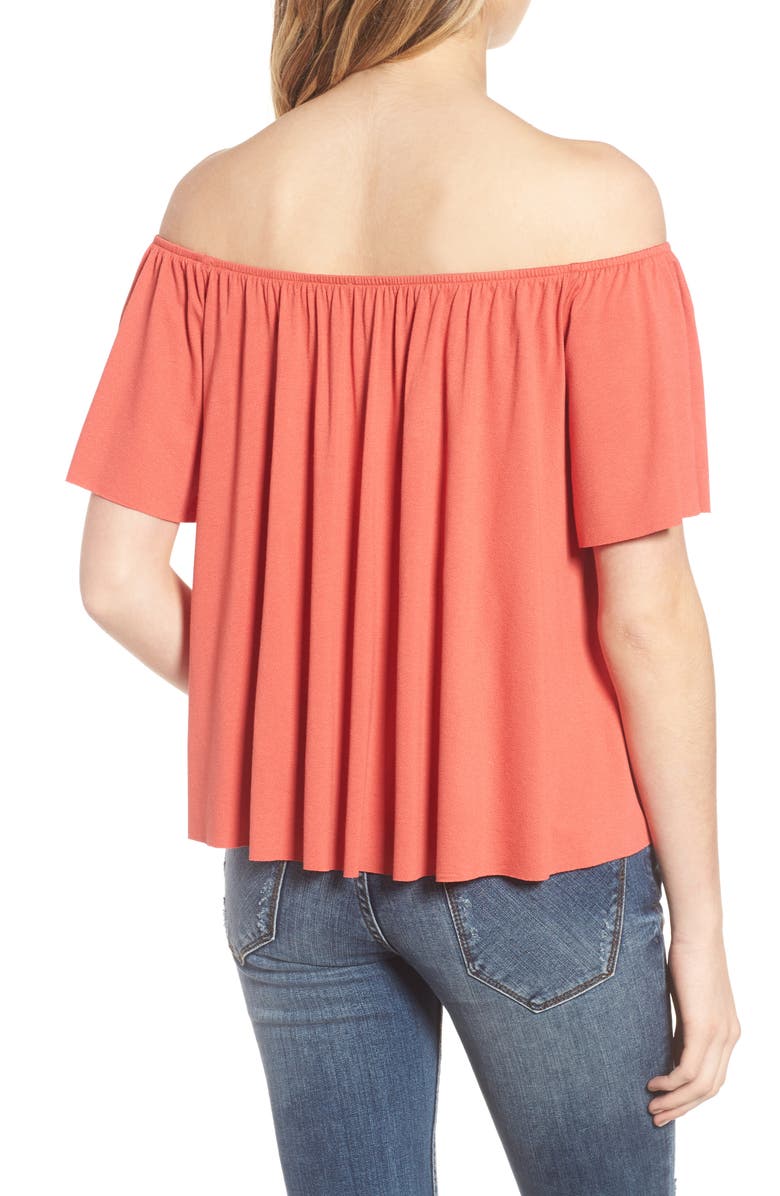 BP. Off the Shoulder Top, Alternate, color,