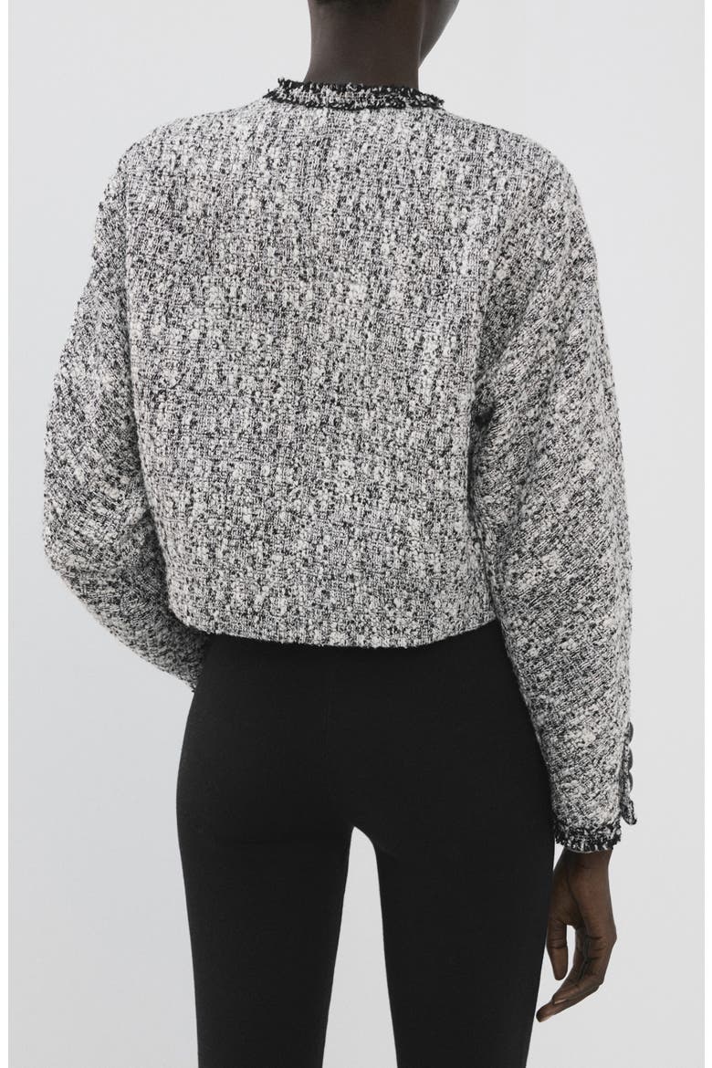 Tweed Jacket, Alternate, color, BLACK