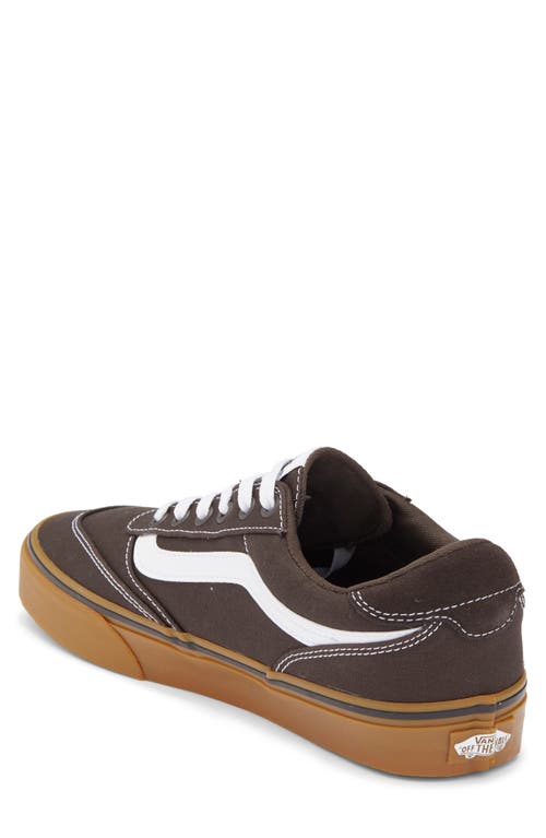 Vans Brooklyn Low Top Sneaker In Brown