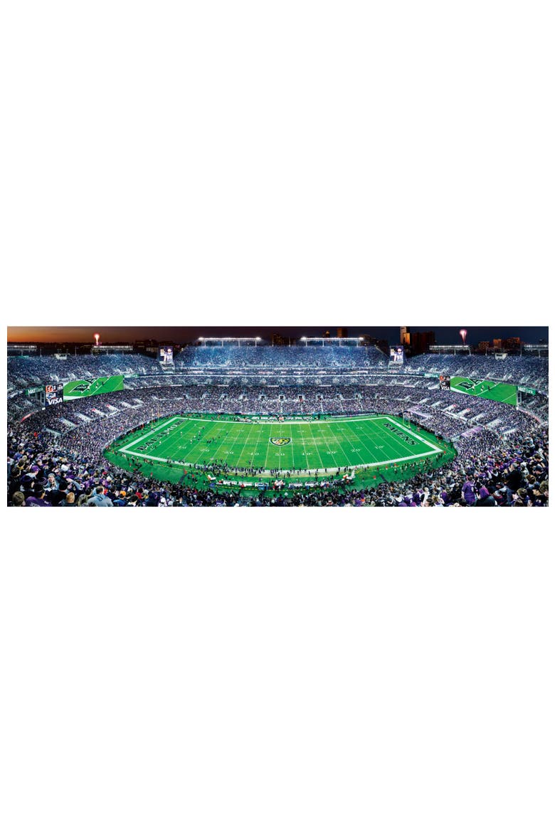 Baltimore Ravens 1000pc Panoramic Puzzle, Alternate, color, Multicolor