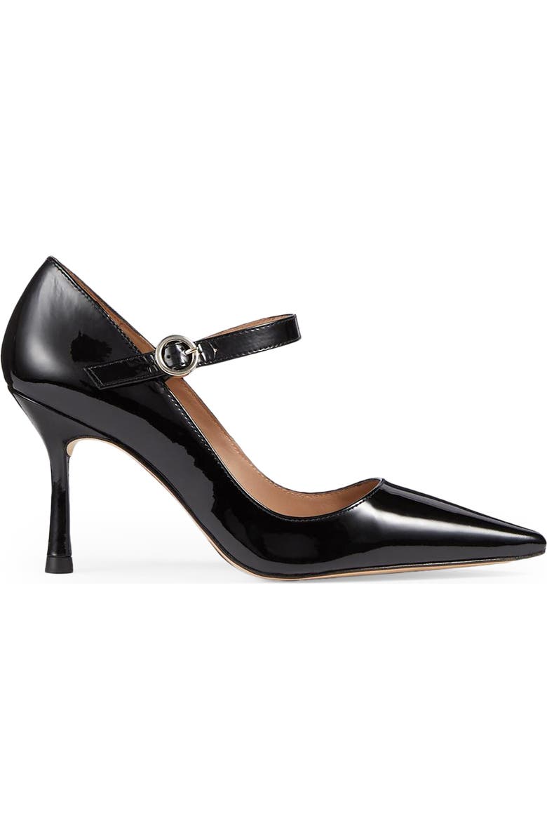 LK Bennett Camille Mary Jane Pointed Toe Pump, Main, color, Black