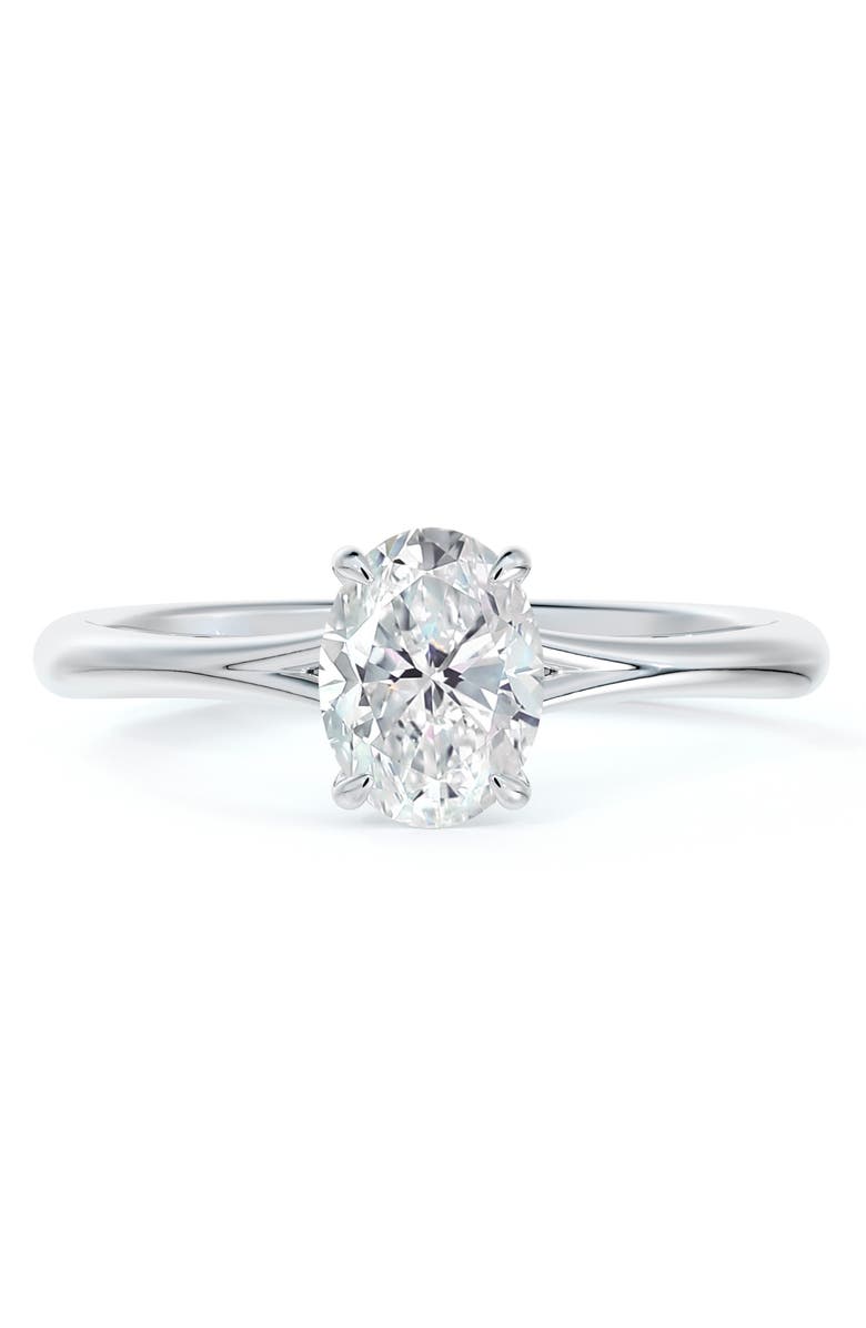 De Beers Forevermark Icon<sup>™</sup> Setting Oval Diamond Engagement Ring, Alternate, color, 