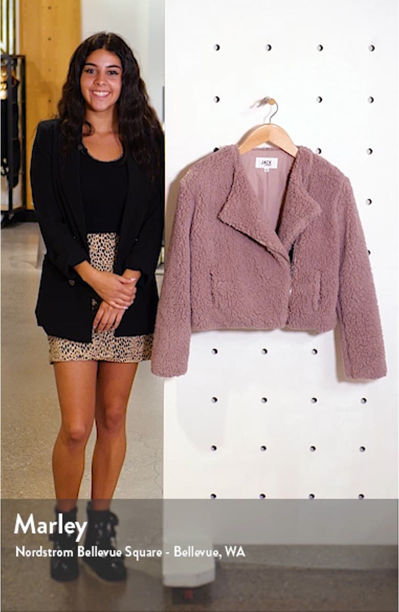 Faux Shearling Jacket, sales video thumbnail