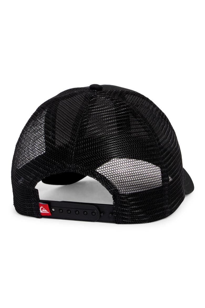 Stretch Mesh Trucker Hat, Alternate, color, BLACK