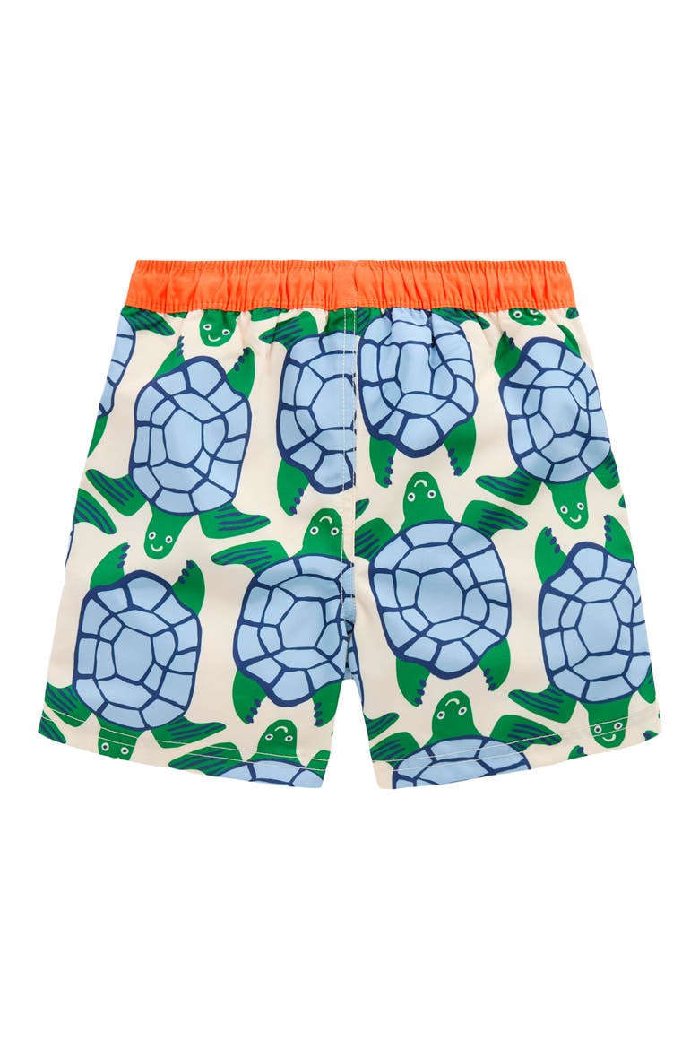 Kids' Print Swim Trunks, Alternate, color, TURTLE PRINT