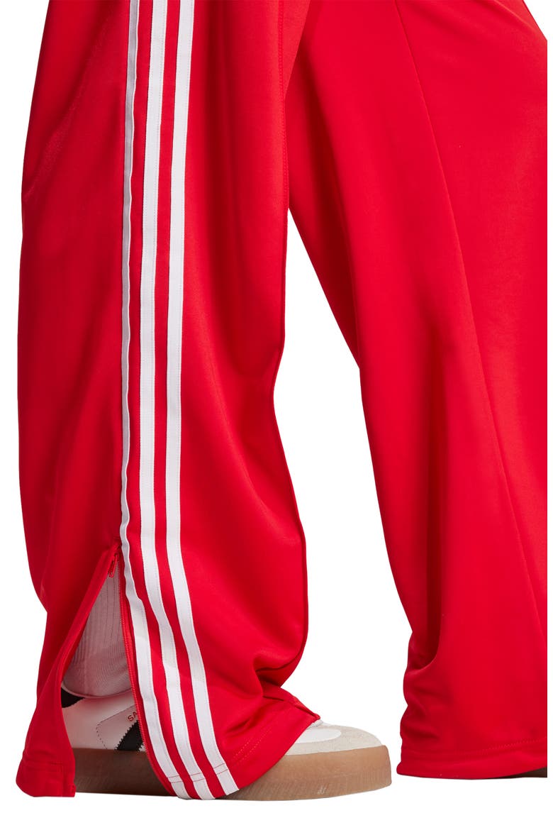 Firebird Recycled Polyester Track Pants, Alternate, color, BETTER SCARLET/ WHITE