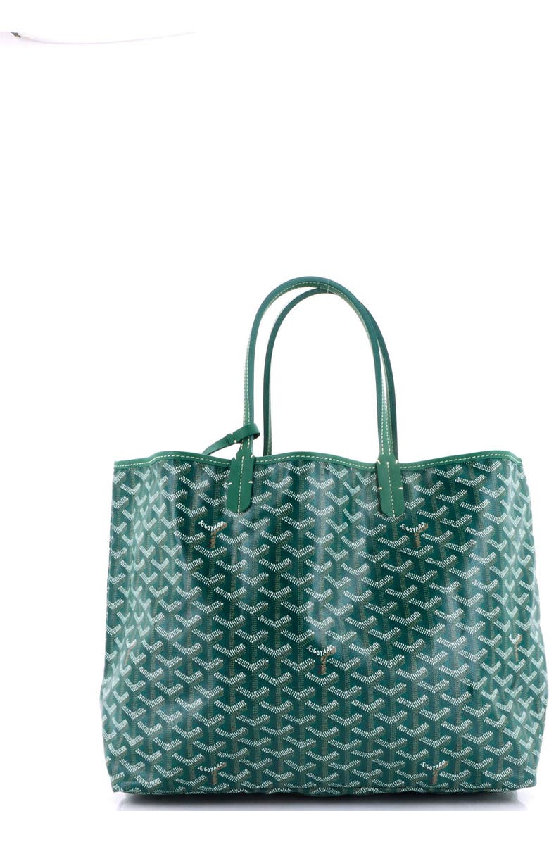 Pre-Owned Goyard Saint Louis Tote Coated Canvas PM, Alternate, color, Green