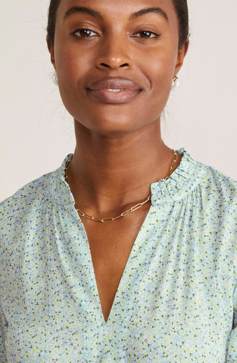 vineyard vines Print Long Sleeve Tiered Dress, Alternate, color,