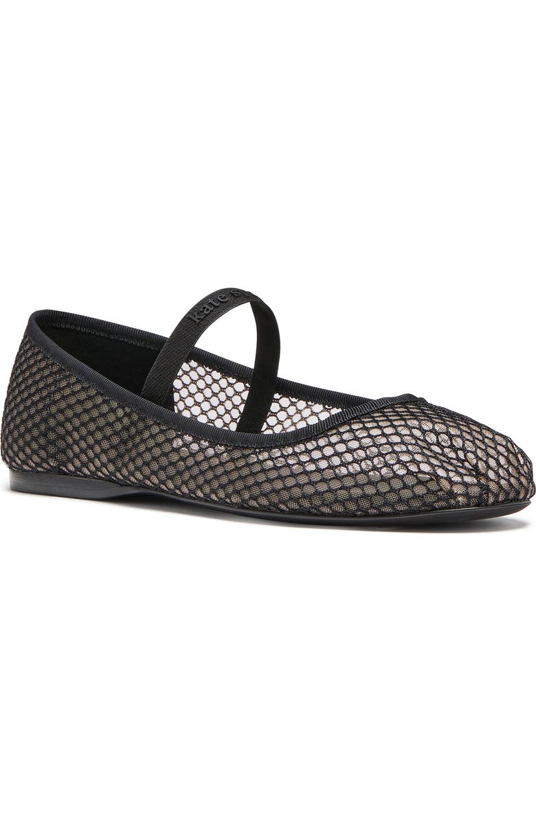 Kate Spade New York riley mesh mary jane ballet flat, Alternate, color,