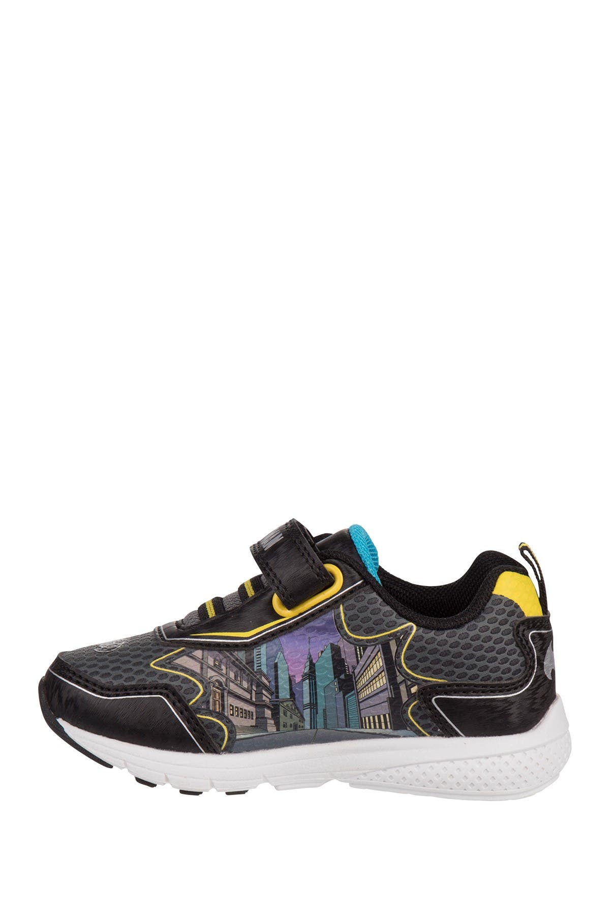 JOSMO DC Batman Sneaker, Alternate, color, Black/Yellow