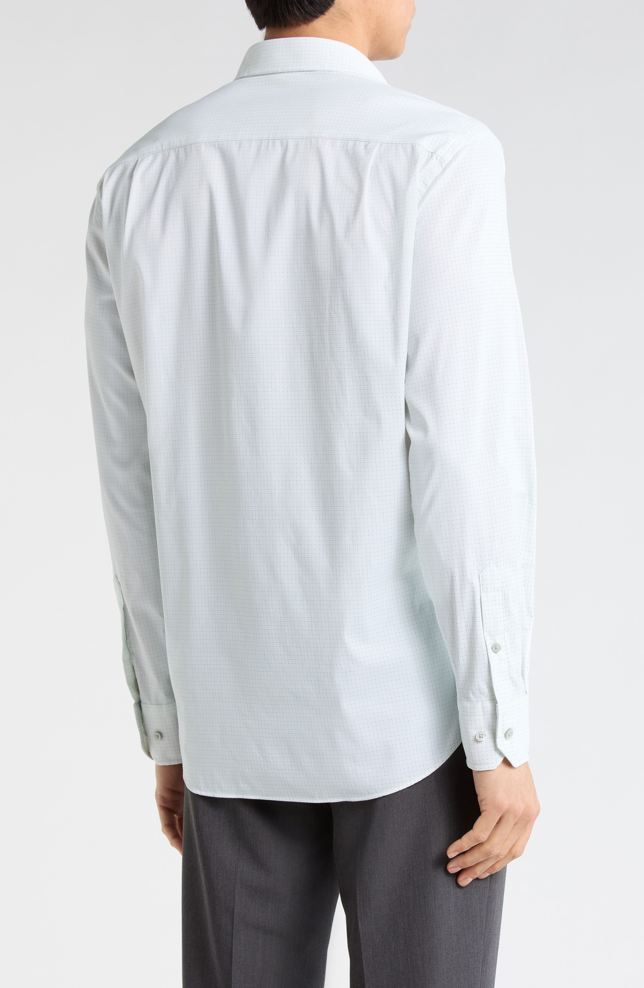 David Donahue Performance Casual Sport Shirt