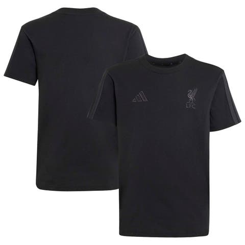 Youth adidas Black Liverpool Club T-Shirt