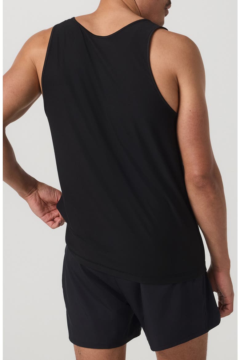 Strato Tech Tank, Alternate, color, BLACK