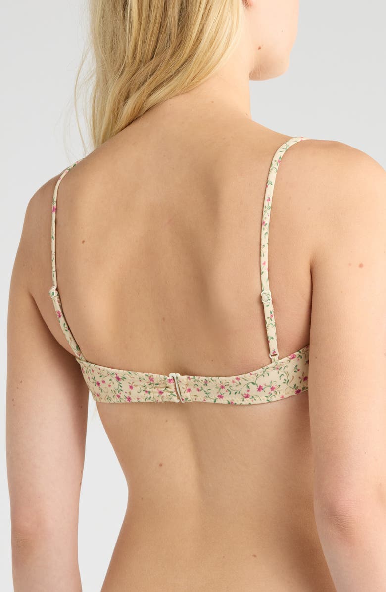 PacSun Camelia Floral Bikini Top, Alternate, color, Meadow