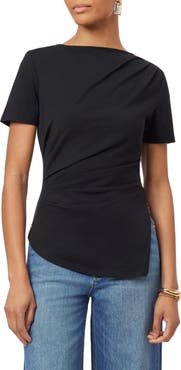 Scotch & Soda Gathered Asymmetric Tee