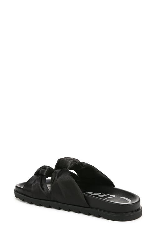 Circus Ny By Sam Edelman Estelle Double Knotted Footbed Sandals In Black