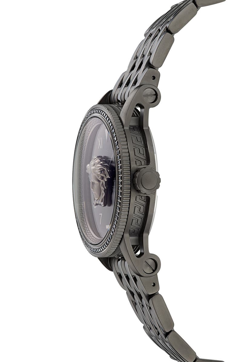 Versace Palazzo Bracelet Watch, 43mm, Alternate, color, 