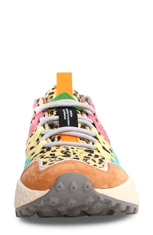 Flower Mountain Washi Sneaker In Pink Multi