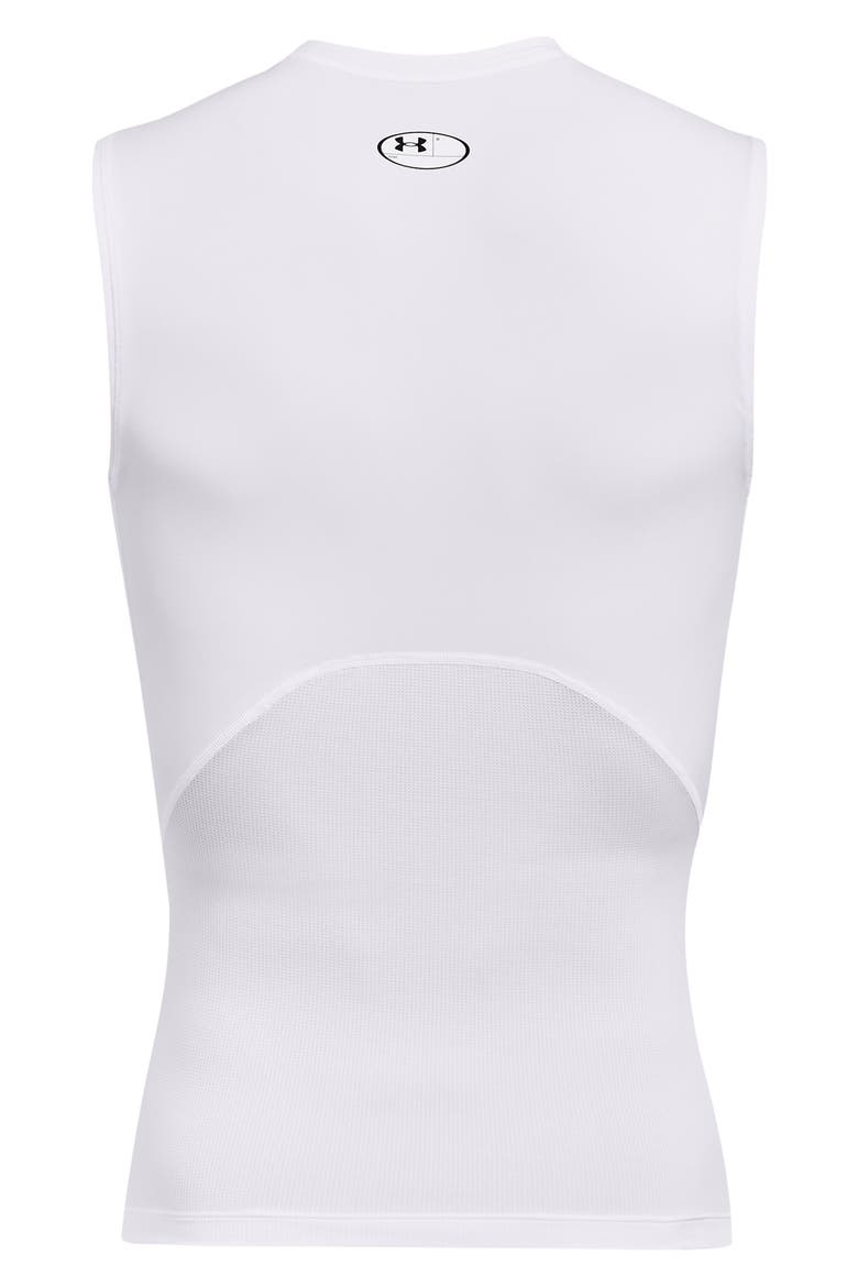HeatGear® Compression Tank, Alternate, color, WHITE