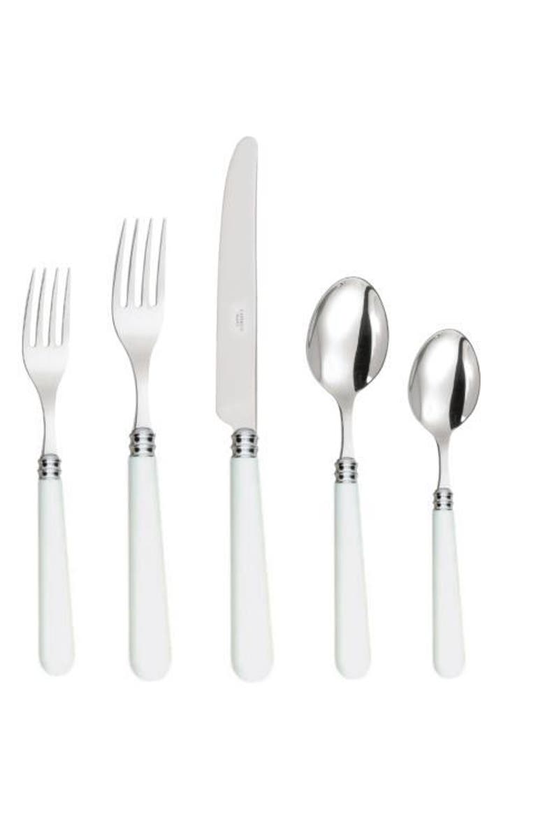 CAPDECO Altea - 5 Piece Plate Setting, Main, color, White