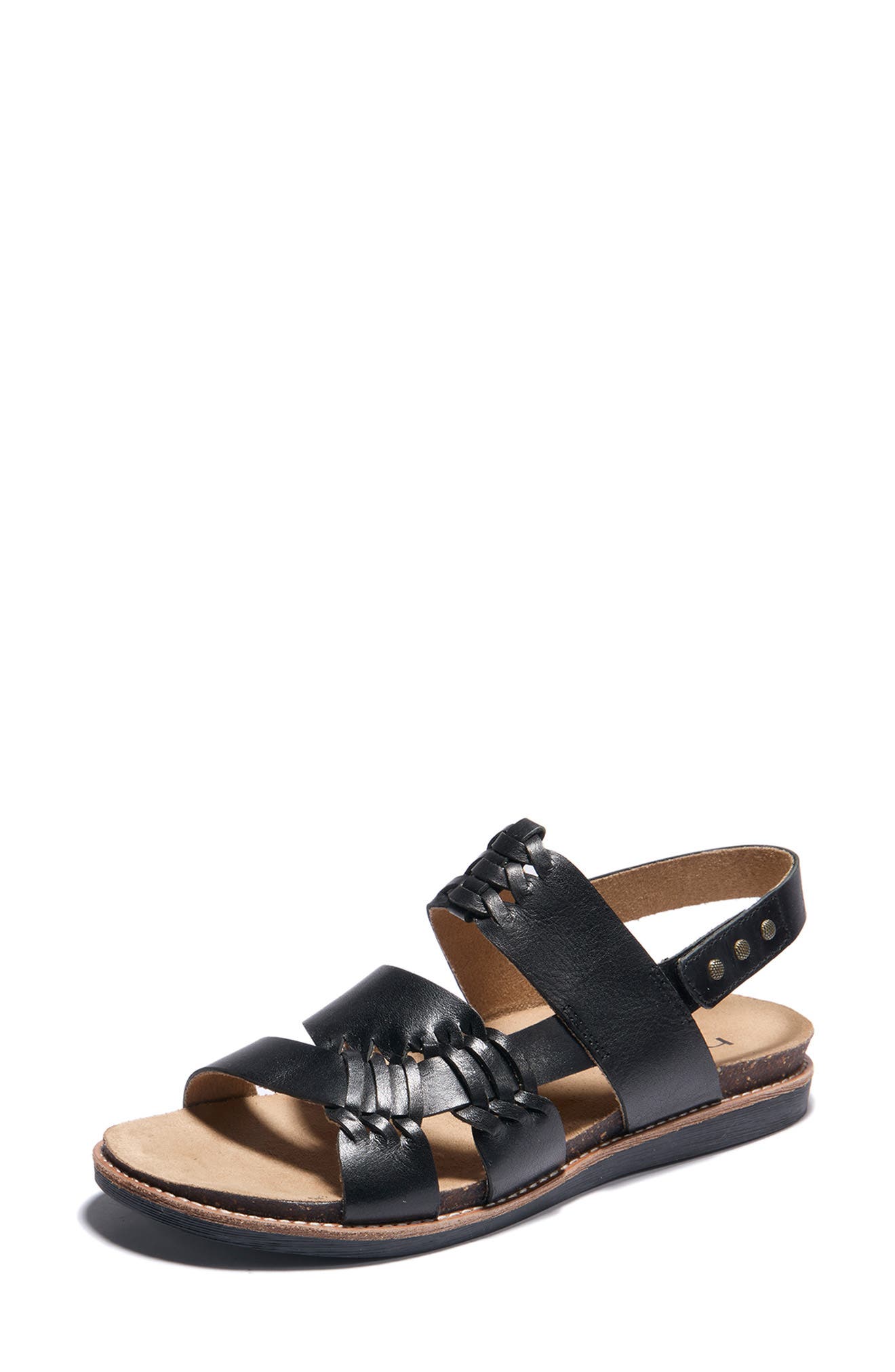 Hälsa Footwear Bella Slingback Sandal, Alternate, color, Black