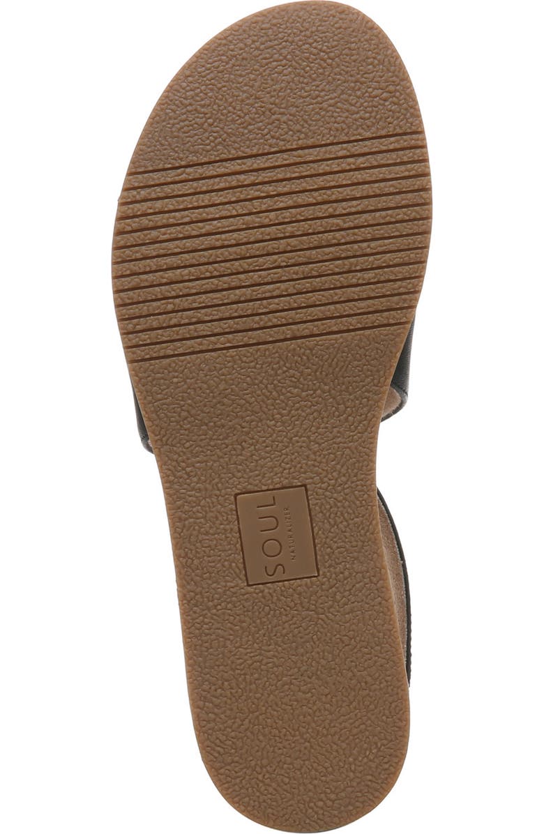 SOUL NATURALIZER Cindi Strappy Sandal, Alternate, color, Black Smooth Synthetic
