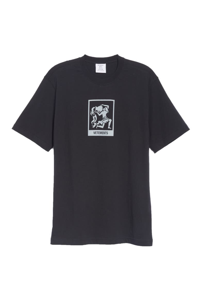 Horoscope T-Shirt, Alternate, color, BLACK/ AQUARIUS
