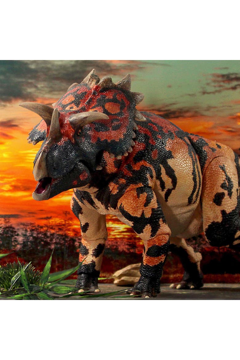 Utahceratops Gettyi Dinosaur Action Figure, Alternate, color, Multicolored