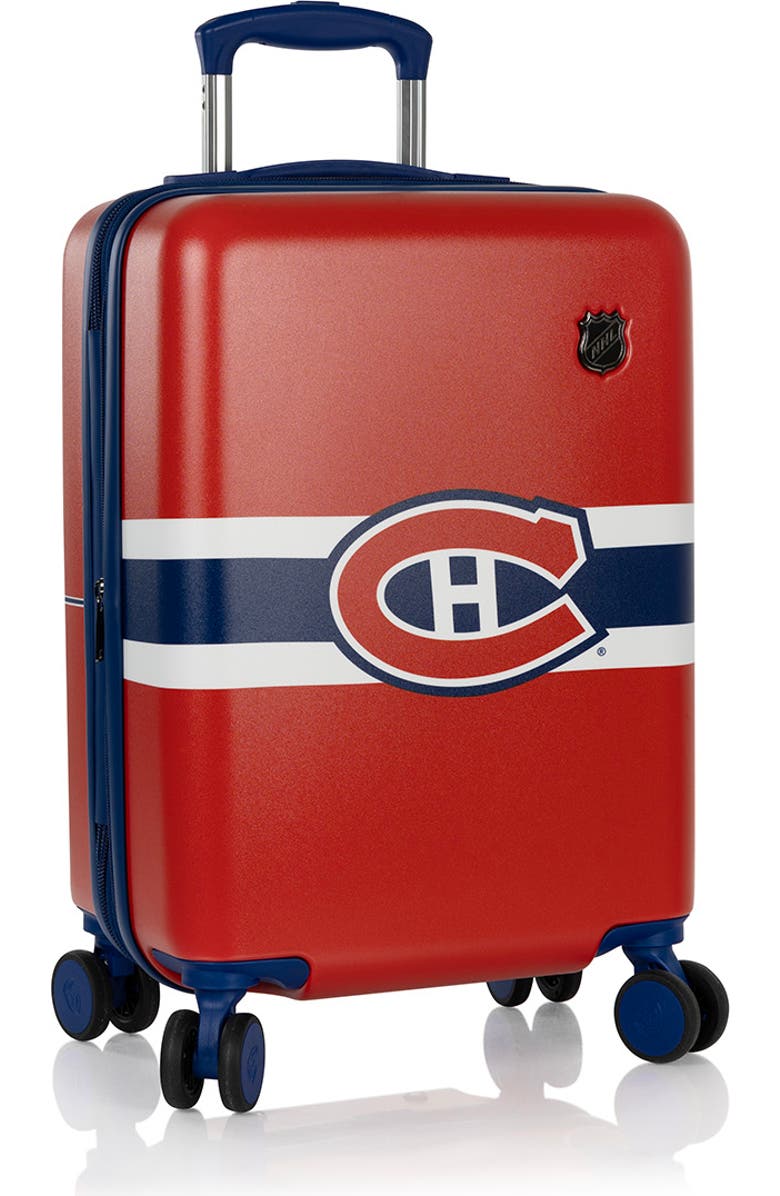 Heys NHL 21 Inch Luggage - Montreal Canadiens, Main, color, Red