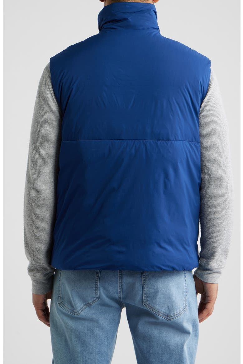 Lodge Packable 750 Fill Power Down Vest, Alternate, color, OXFORD NAVY - MARINE OXFORD