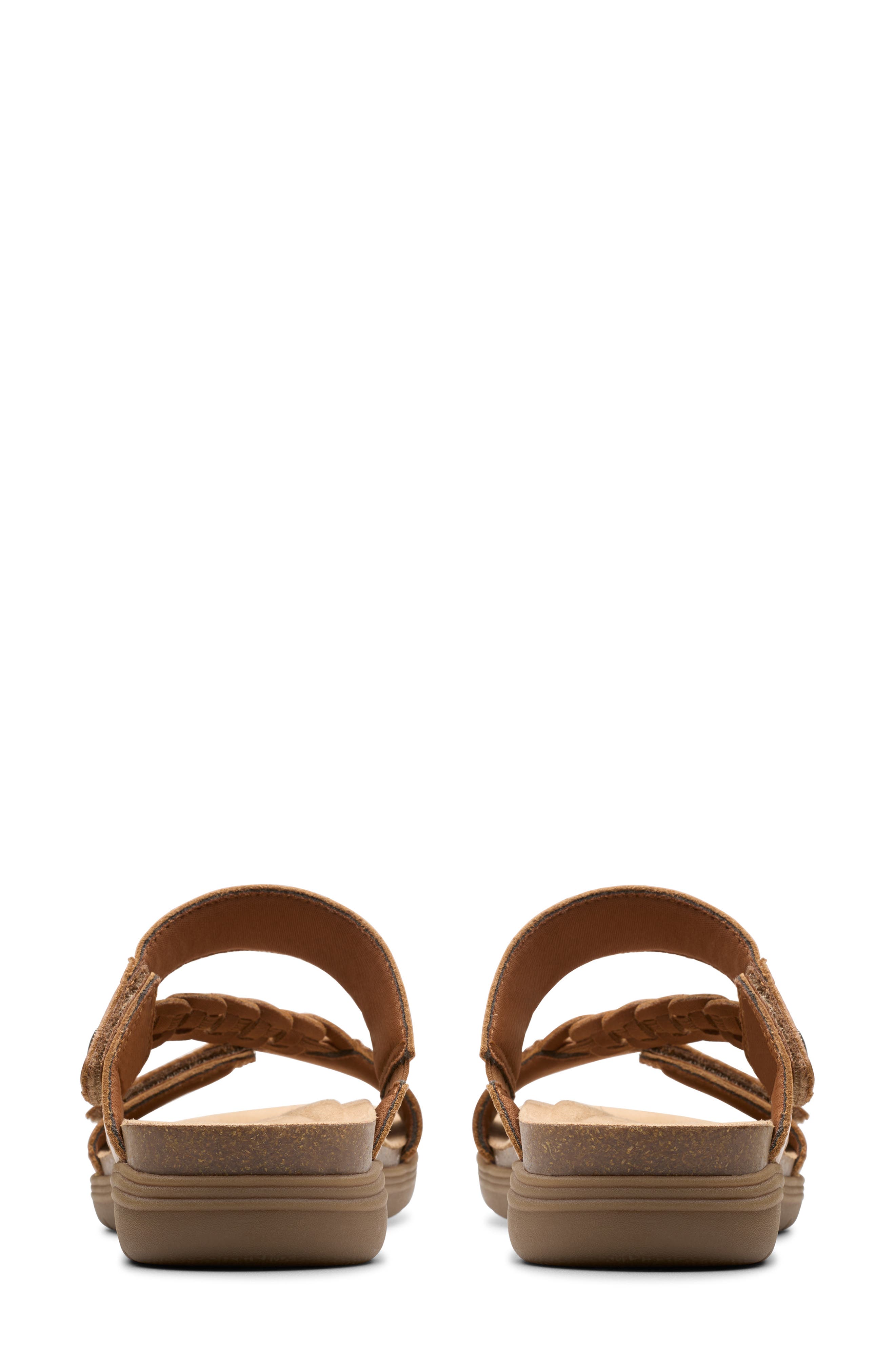 April Raelyn Slide Sandal, Alternate, color, TAN LEATHER