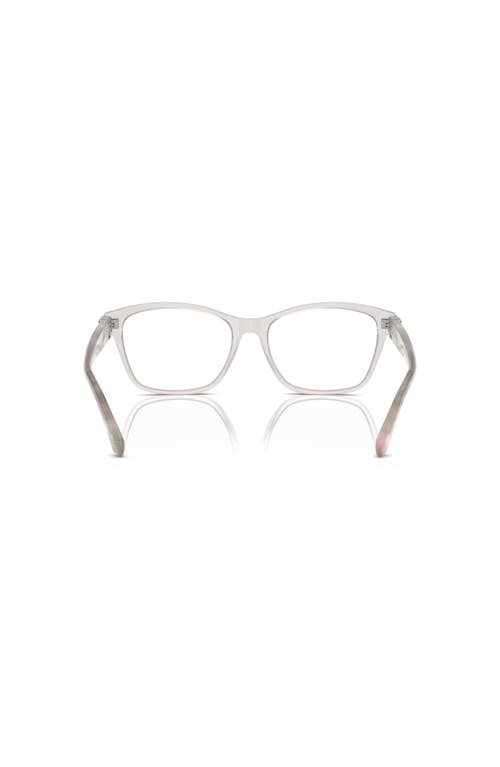 Ralph Lauren 54mm Cat Eye Optical Glasses In Gray