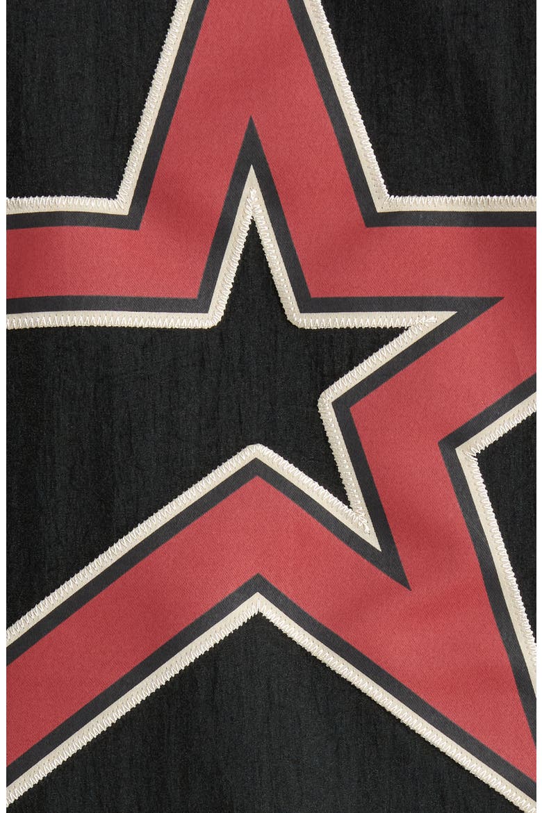 Astros Half Zip Graphic Pullover, Alternate, color, BLACK