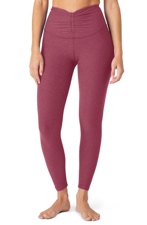 Space Dye V-Waist Leggings