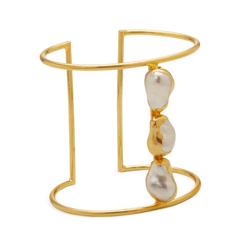 Dhwani Bansal Kora Bracelet In Gold Plated