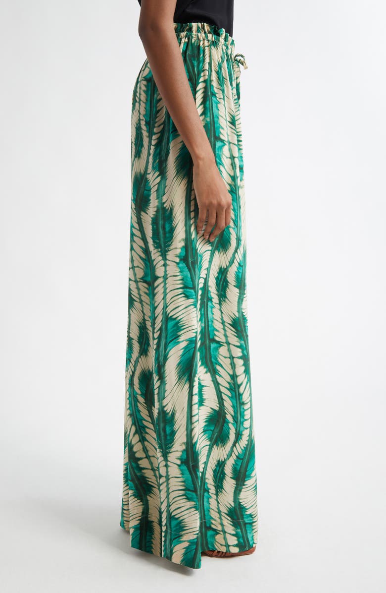 Ulla Johnson Sawyer Print Wide Leg Pants, Alternate, color, 