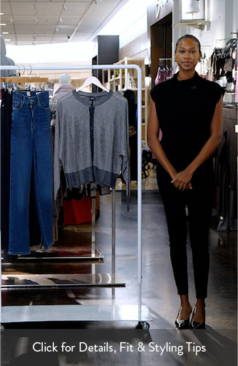 Furnari Textured Cardigan, sales video thumbnail