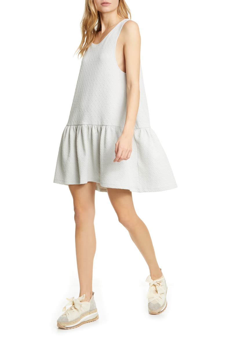 Easy Street Sleeveless Minidress, Main, color, GREY