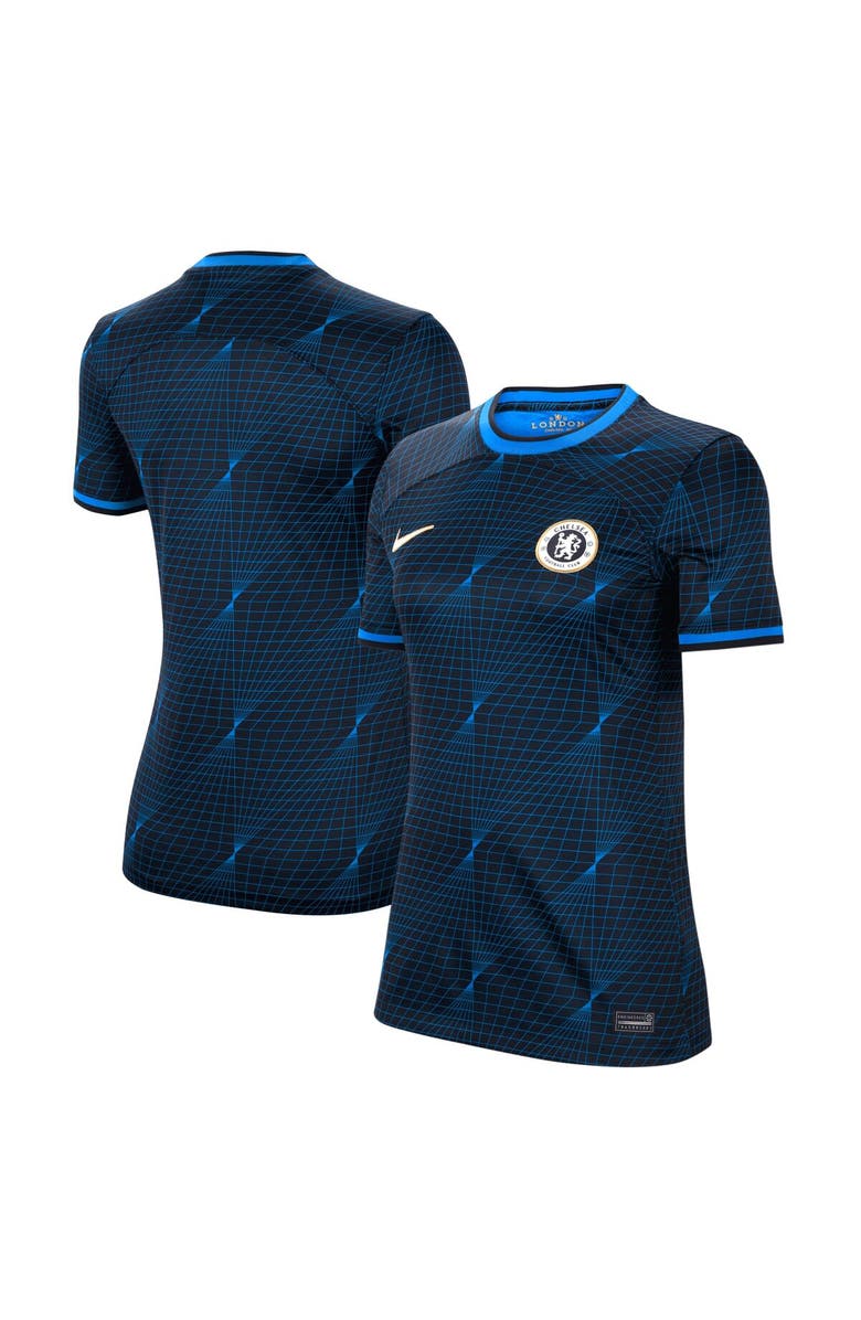 Nike Women's Nike Navy Chelsea 2023/24 Away Stadium Replica Jersey, Main, color, 