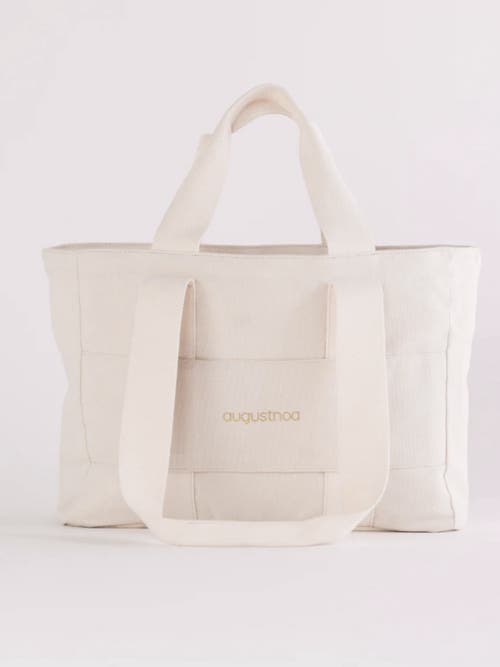Augustnoa Everyday Tote Bag In Natural