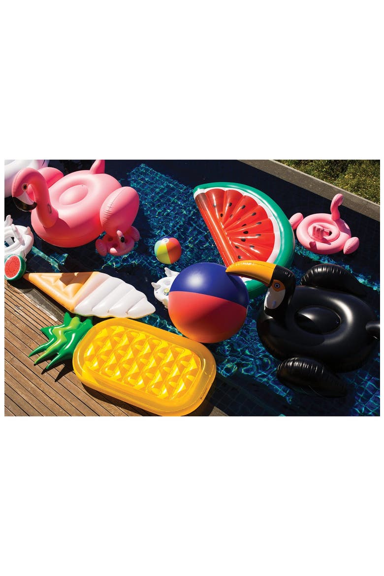 'Really Big' Inflatable Ice Cream Pool Floatie, Alternate, color, WHITE