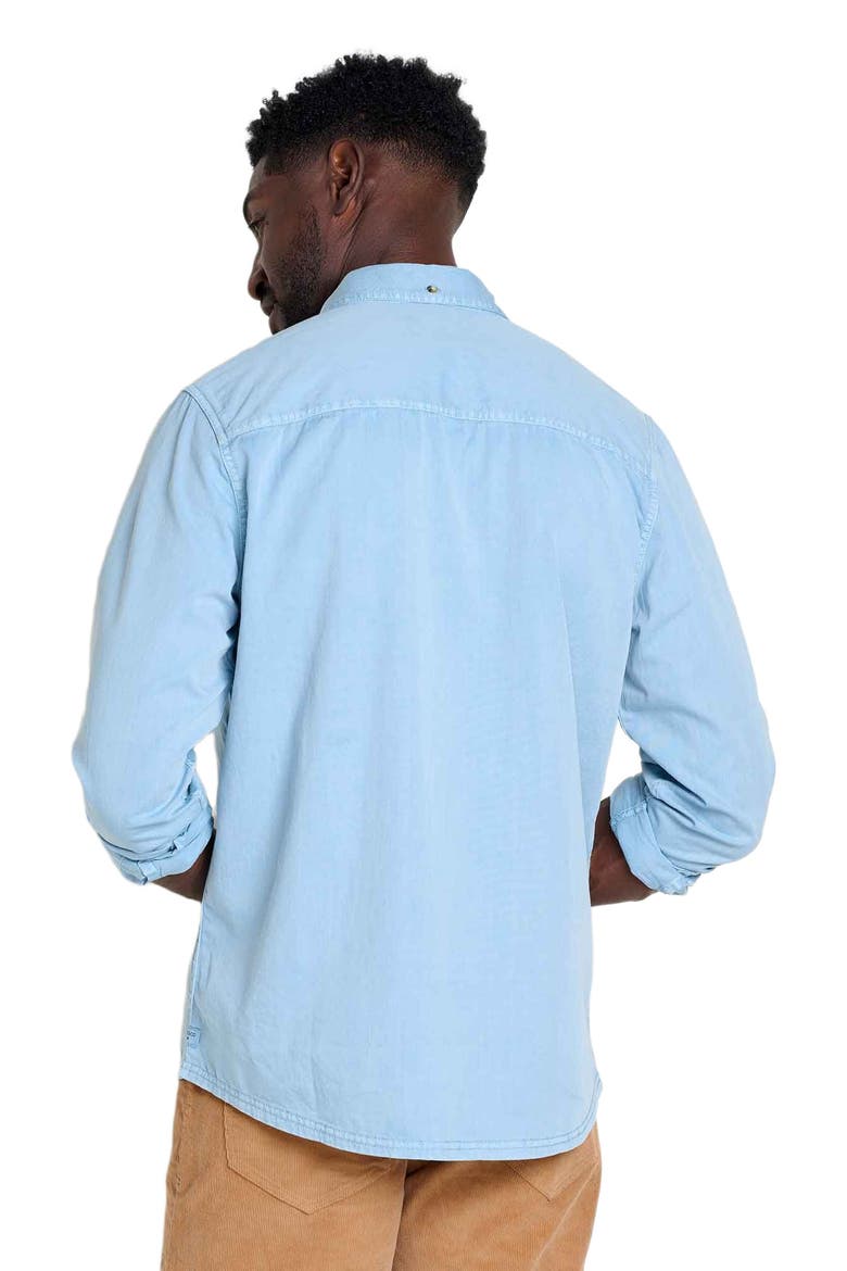 Men's Arroyo Twill Long Sleeve Shirt, Alternate, color, Skyway