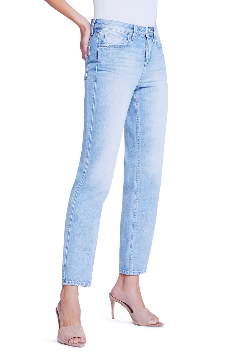 L'AGENCE Marjorie Mr. Slouch Slim Fit Straight Leg Jeans, Alternate, color, 