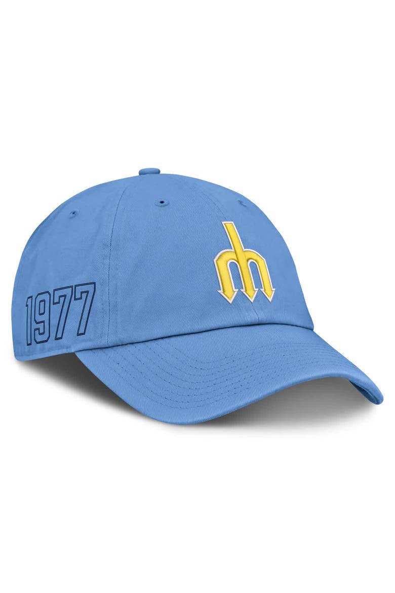 Men's Nike Light Blue Seattle Mariners Cooperstown Club Adjustable Hat, Main, color, Light Blue