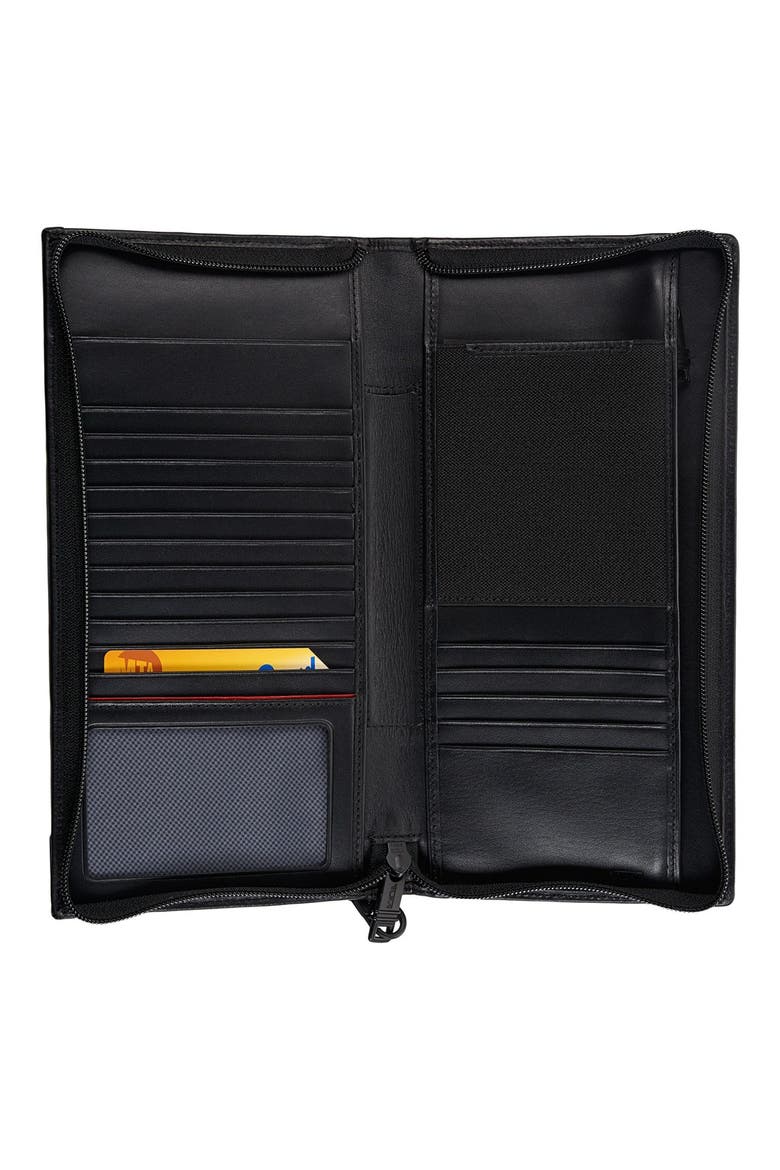 Alpha Zip Travel Case, Alternate, color, BLACK