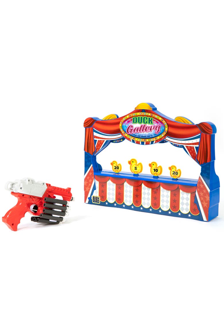 Duck Shooting Gallery Tabletop Game, Alternate, color, Multicolored