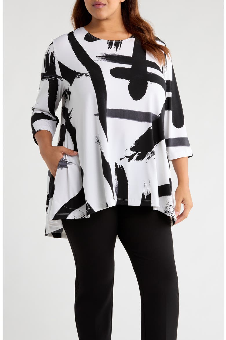 Swing Tunic Dress, Main, color, ZEN